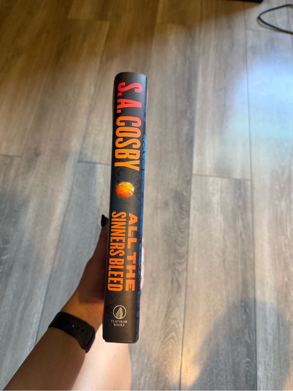 S.A. Cosby "All The Sinners Bleed" Hardcover - Picture 3 of 3